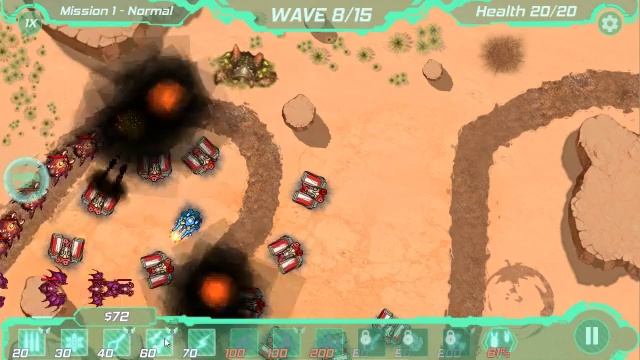 Tower Defense - Defense Zone - Gameplay [Map 1] смотреть онлайн