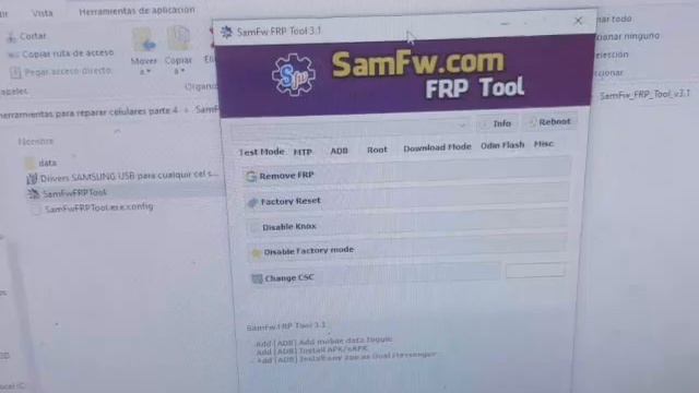 samfw frp tool no reconoce mi celular samsung no activa el modo ADB смотреть онлайн