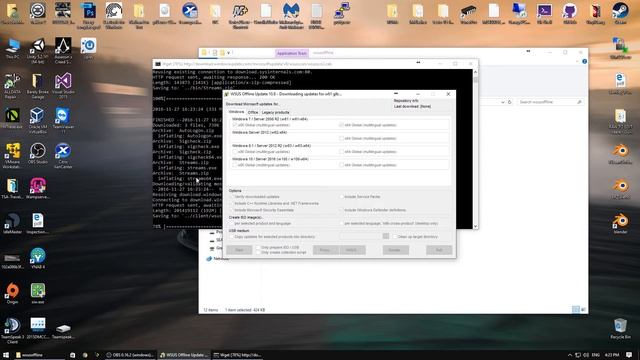 Effectuer les mises a jour Windows hors ligne ~ WSUS Ofline Update смотреть онлайн