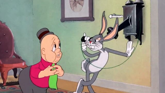 LOONEY TUNES | El Conejo Que Llegó Para Quedarse (Bugs Bunny, Elmer Fudd) | 1942 | Redoblaje Latino