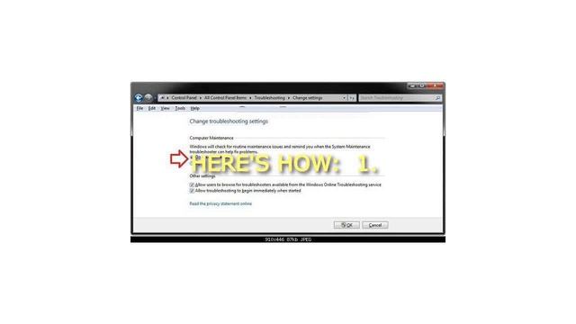 How to Turn the System Maintenance Troubleshooter On or Off in Windows 7 смотреть онлайн