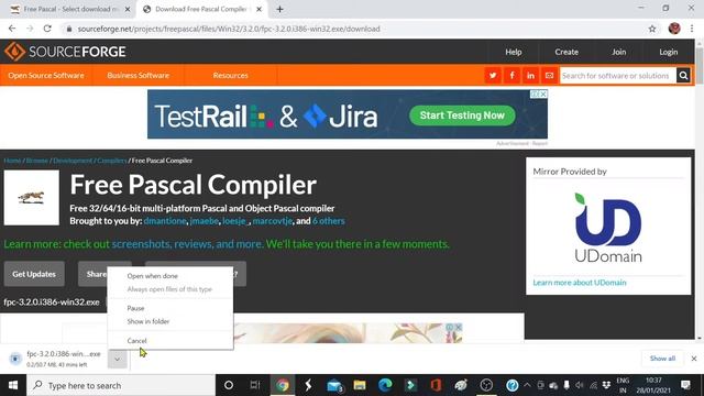 Tutorial Downloade dan Install FREE PASCAL terbaru 2021 no ribet! #downloadefreepascal #freepascal смотреть онлайн