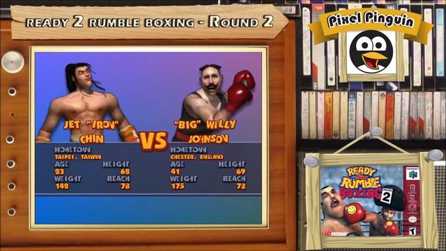 Retro Session - N64: Ready 2 Rumble Boxing - Round 2: Arcade Champion Jet "Iron" Chin смотреть онлайн