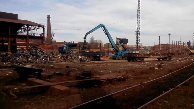 Работа перегружателя fucsh mhl 350 смотреть онлайн