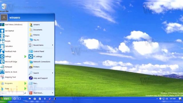 Windows start menu and taskbar transformation || Windows evolution смотреть онлайн
