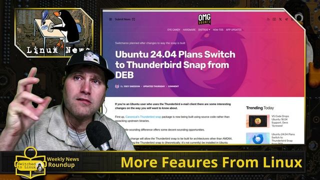 Linux Inspiring MORE Windows Features | Weekly News Roundup смотреть онлайн