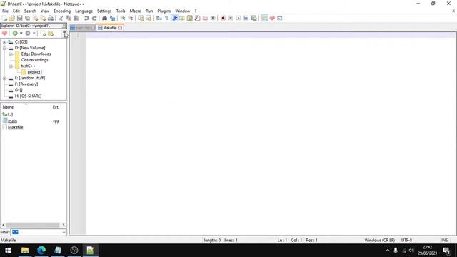How to COMPILE and RUN C++ files with Notepad++. смотреть онлайн