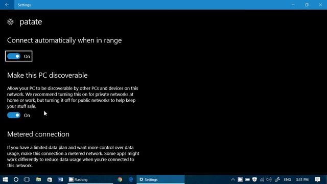 Windows 10 Tips and tricks Quick access to basic wifi settings and properties смотреть онлайн