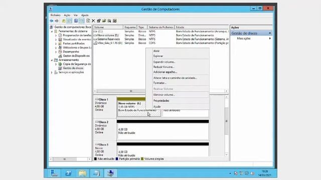 Software RAID 0 Windows Server 2012 configuração смотреть онлайн