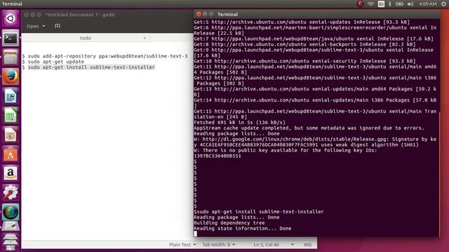 How to install Sublime Text 3 in Linux Ubuntu смотреть онлайн
