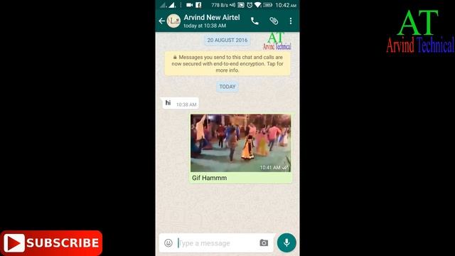 How To Send GIF Images On WhatsApp Easy Tip? смотреть онлайн