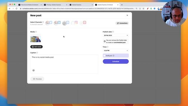 How to Use the ADOBE EXPRESS Content Scheduler [FULL TUTORIAL] смотреть онлайн