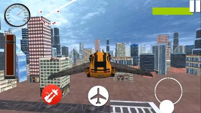 Flying Car X Ray Simulator Android Gameplay HD смотреть онлайн