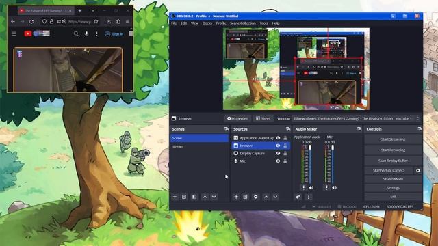 How to record audio AND video for specific windows with OBS смотреть онлайн