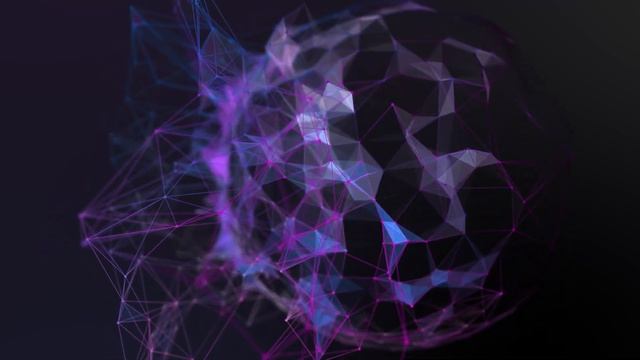 4K VJ Loop, Live Wallpaper & Screensaver | ADJACENT: 3D Matrix of connected nodes смотреть онлайн