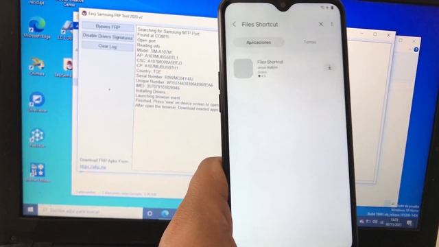 COMO ELIMINAR CUENTA FRP GOOGLE SAMSUNG A10S ANDROID 10 / REMOVER CUENTA FRP SAMSUNG A10S смотреть онлайн