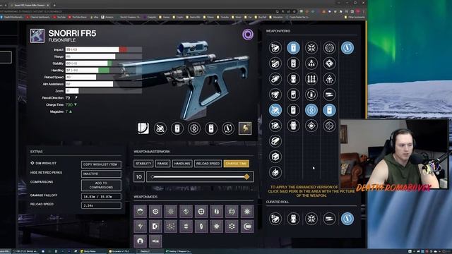 SNORRI FR5 GOD ROLL GUIDE!!! - Legendary Fusion Rifle Destiny 2 The Witch Queen смотреть онлайн