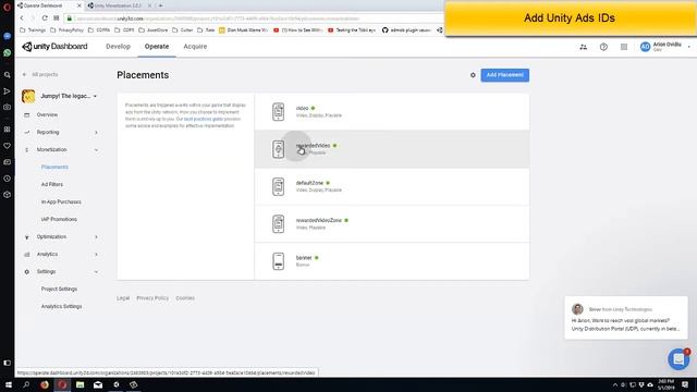 Mobile Ads (GDPR Compliant) - Unity 2019 Integration tutorial - Part 5 - Unity Ads смотреть онлайн
