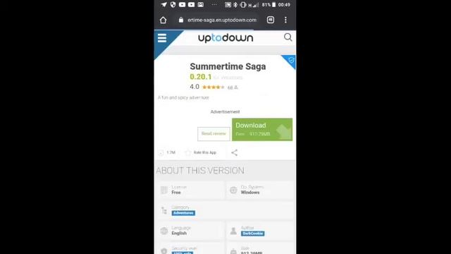 How to download Summertime saga for your pc (Windows) only 3 steps смотреть онлайн