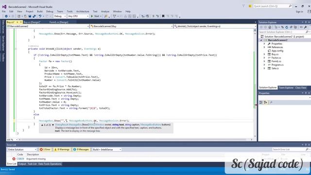 BARCODE SCANNER IN C# (Part 2)- Barcode reader in the store (Buy) смотреть онлайн