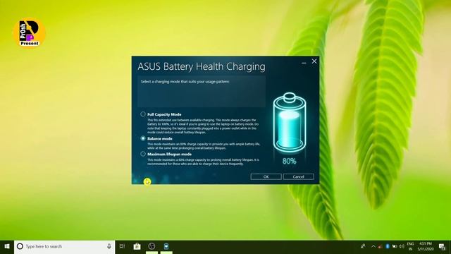 LAPTOP NOT CHARGING TILL 100% | LAPTOP NOT CHARGING ABOVE 80% | WINDOWS-10 #PrOsh_Present смотреть онлайн