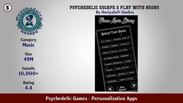 Top 10 Psychedelic Games Android Apps смотреть онлайн