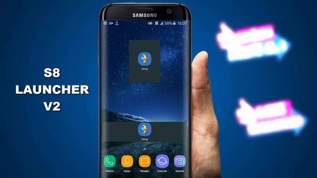 S8 Launcher V2 for All Android Devices / Tüm Androidler İçin смотреть онлайн