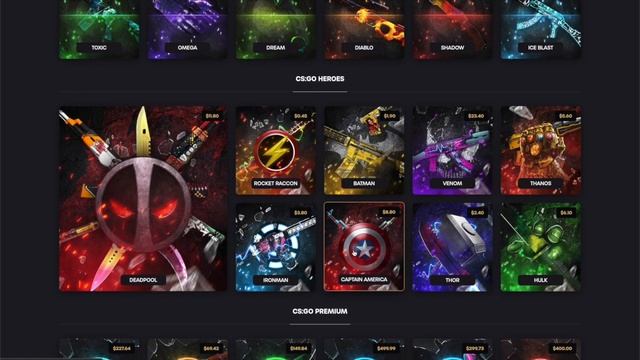 CS:GO HEROES unboxing / Key-Drop promo code WARRIOR +5% bonus смотреть онлайн