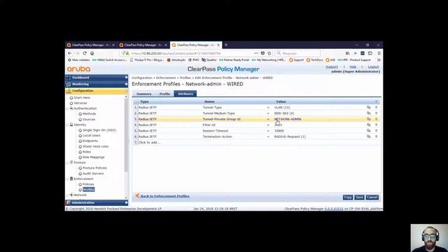Aruba ClearPass 802.1X Wired with MAC-AUTH - Part3 смотреть онлайн