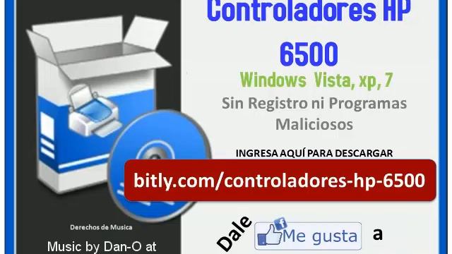 Descargar Controlador HP 6500 смотреть онлайн