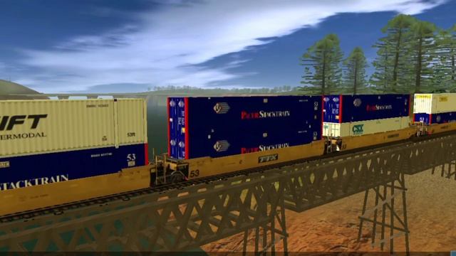 Trainz Android : Canadian National SD75i смотреть онлайн