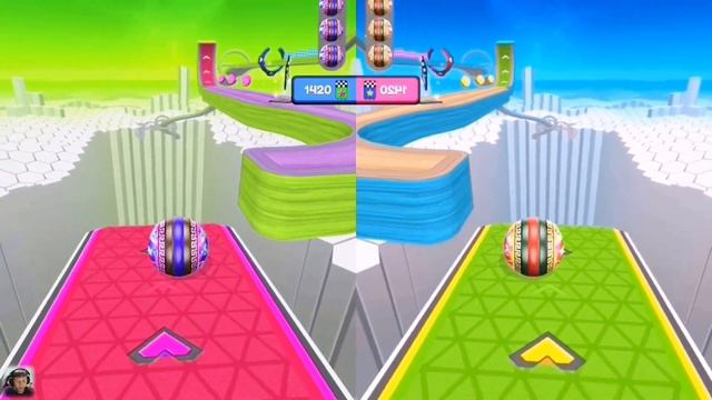 Going Balls Gameplay Vs Reverse Video SpeedRun Walkthrough Android,iOS - MEGA APK NEW UPDATE смотреть онлайн