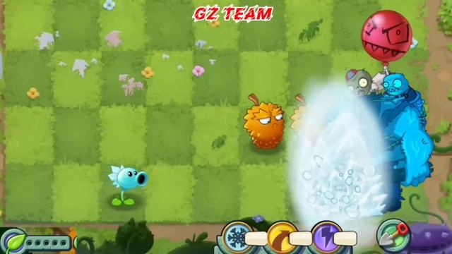 PvZ 2 Challenge - All Pea Plants Max Level Vs Gargantuar Zombie смотреть онлайн