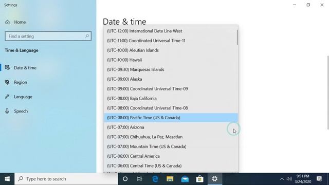 #04 - Change the Date and Time - Windows 10 Tutorial смотреть онлайн