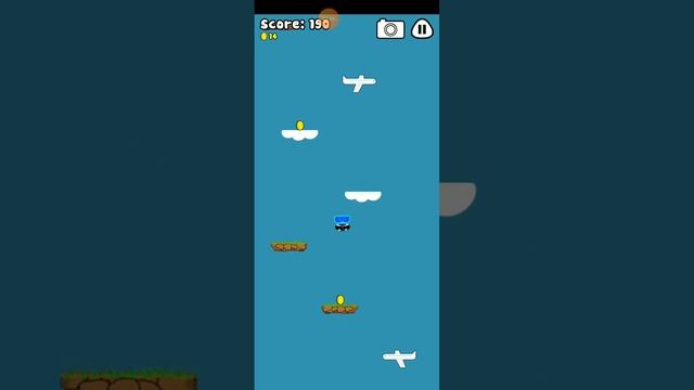 Sky Jump Pou Space version смотреть онлайн