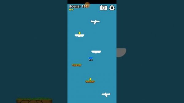 Sky Jump Pou Space version