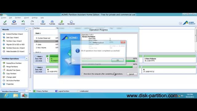 Extend System Partition without Reboot in Windows 8.mp4 смотреть онлайн