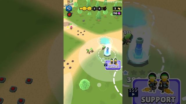 Base Defence: Army Rush - Stick War Army Commander Base Defense Game (iOS, Android Gameplay) смотреть онлайн