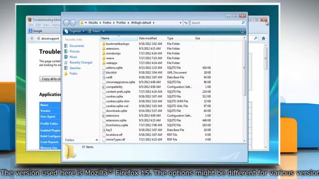 Mozilla® Firefox: How to copy files between profile folders in Windows® Vista смотреть онлайн