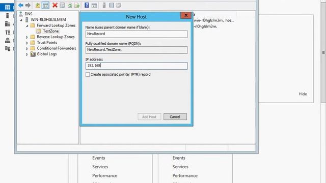Windows Server 2012: Creating DNS Resource Record смотреть онлайн
