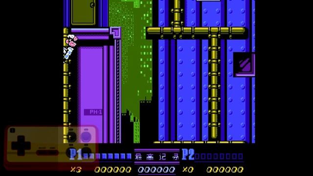 Double Dragon II : The Revenge (NES) - Play As Boss Ninja Hack | Ninja Boss Edition Gameplay [PAL] смотреть онлайн