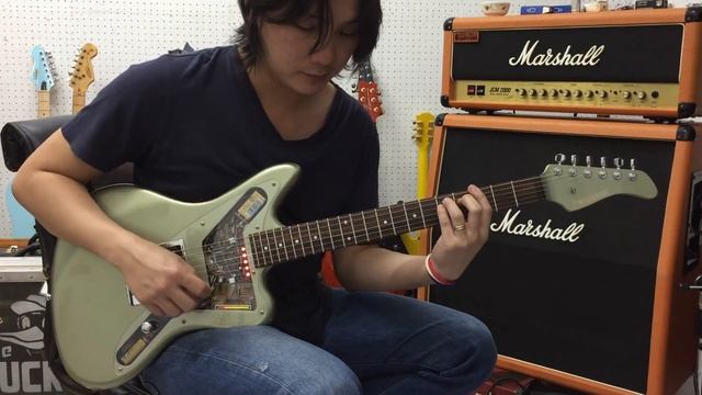 Fernandes JG-hide Model Electric Guitar смотреть онлайн