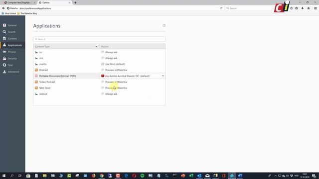 Browser Waterfox - instellingen смотреть онлайн
