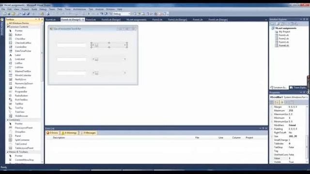 ScrollBar control in vb.net смотреть онлайн