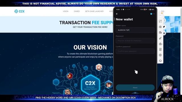 C2X STATION WALLET | HOW TO CREATE STEP BY STEP ANDROID [Tagalog] Tutorial [with English CC] смотреть онлайн