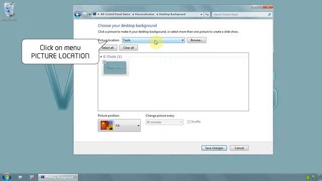 2014 Windows 7 Ultimate 64 bit - How to change desktop background - смотреть онлайн
