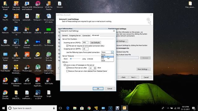[Hindi] How to Manually configure Microsoft outlook | 2010 | 2016 | смотреть онлайн