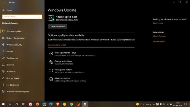 Windows 10 update KB5005101 released with Bluetooth, monitor, performance and bug fixes смотреть онлайн