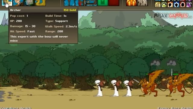 Age of War 2 win insane смотреть онлайн