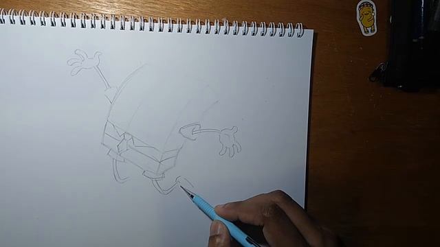 Daily illustration 03 How to draw Spongebob sous-titré en Français смотреть онлайн